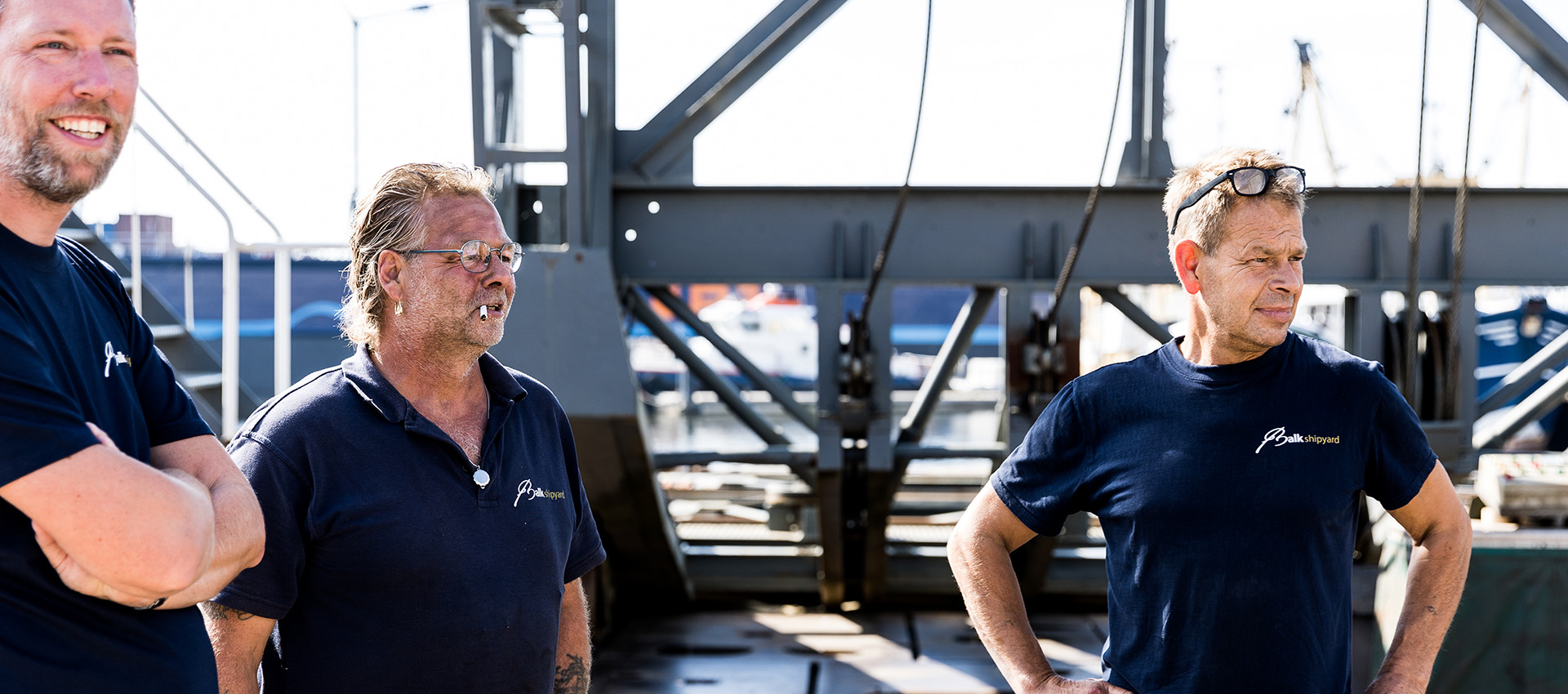 Dutch superyacht specialists at Balk Shipyard.