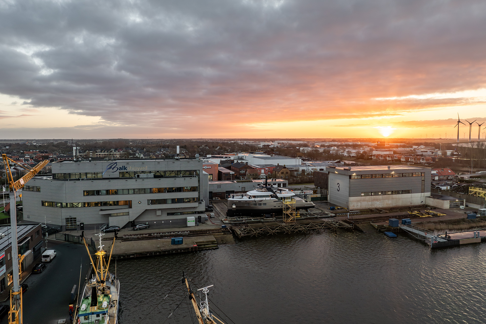 Balk Shipyard is based in the Netherlands.
