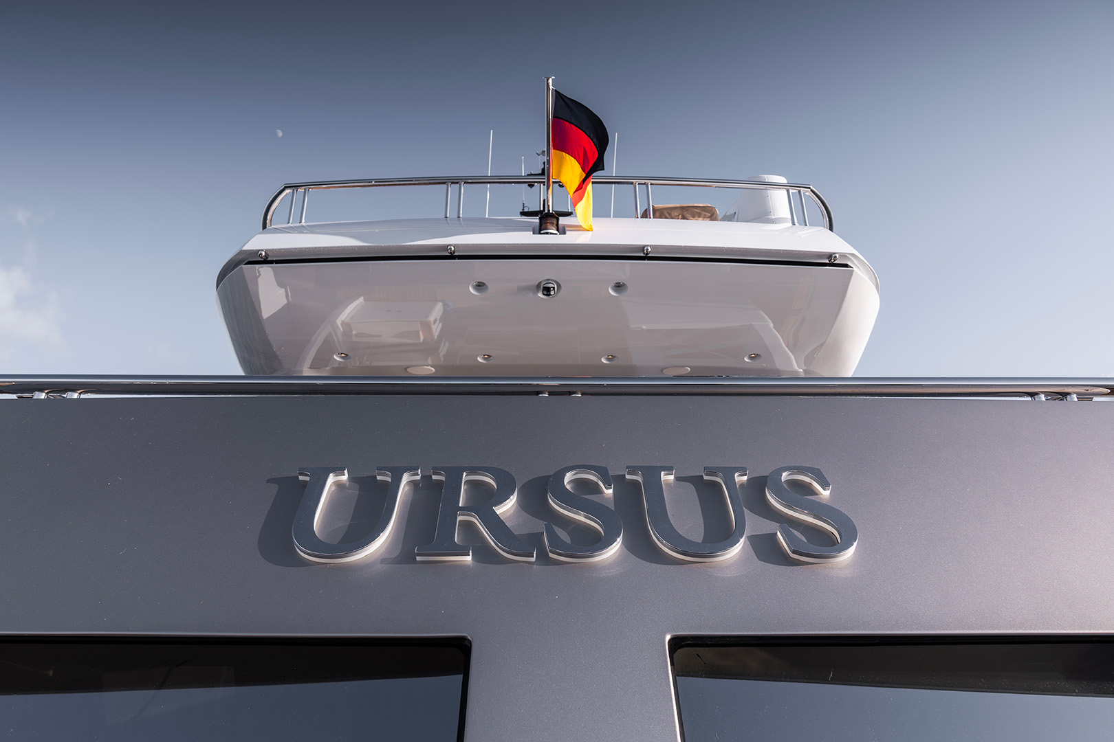 Motor yacht Ursus at Balk Shipyard.