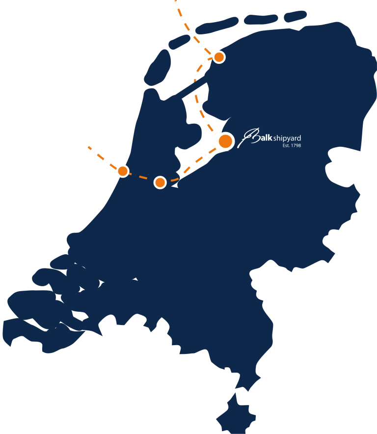Balk Shipyard is located in the Netherlands.